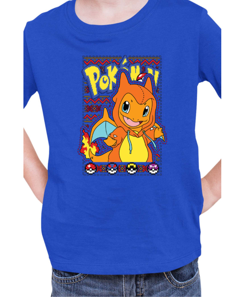 Детска Тениска Japan Manga Anime Comics Pokemon Charmander 01