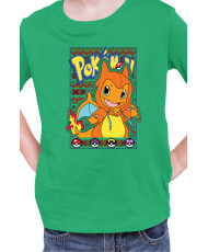 Детска Тениска Japan Manga Anime Comics Pokemon Charmander 01