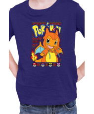 Детска Тениска Japan Manga Anime Comics Pokemon Charmander 01
