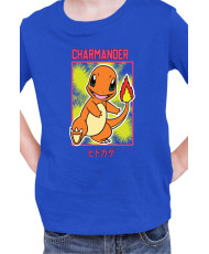 Детска Тениска Japan Manga Anime Comics Pokemon Charmander 02