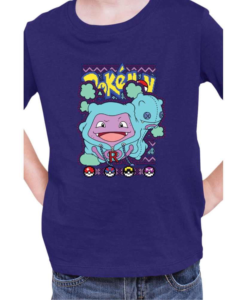 Детска Тениска Japan Manga Anime Comics Pokemon Koffing 01