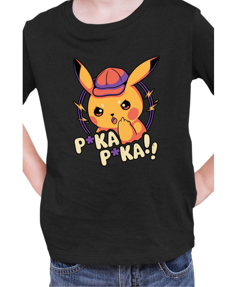Детска Тениска Japan Manga Anime Comics Pokemon Pika Pika Детска Тениска Japan Manga Anime Comics Pokemon Pika Pika
