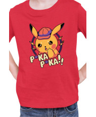 Детска Тениска Japan Manga Anime Comics Pokemon Pika Pika