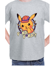 Детска Тениска Japan Manga Anime Comics Pokemon Pika Pika