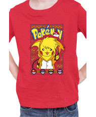 Детска Тениска Japan Manga Anime Comics Pokemon Pikachu 03