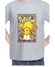 Детска Тениска Japan Manga Anime Comics Pokemon Pikachu 03