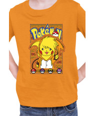 Детска Тениска Japan Manga Anime Comics Pokemon Pikachu 03