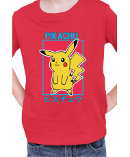 Детска Тениска Japan Manga Anime Comics Pokemon Pikachu 04