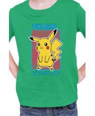 Детска Тениска Japan Manga Anime Comics Pokemon Pikachu 04