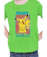 Детска Тениска Japan Manga Anime Comics Pokemon Pikachu 04
