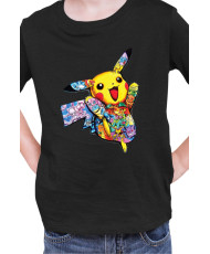 Детска Тениска Japan Manga Anime Comics Pokemon Pikachu 05
