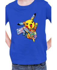 Детска Тениска Japan Manga Anime Comics Pokemon Pikachu 05
