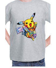Детска Тениска Japan Manga Anime Comics Pokemon Pikachu 05