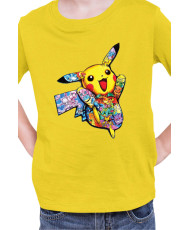 Детска Тениска Japan Manga Anime Comics Pokemon Pikachu 05