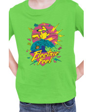 Детска Тениска Japan Manga Anime Comics Pokemon Pikachu Electric Feel