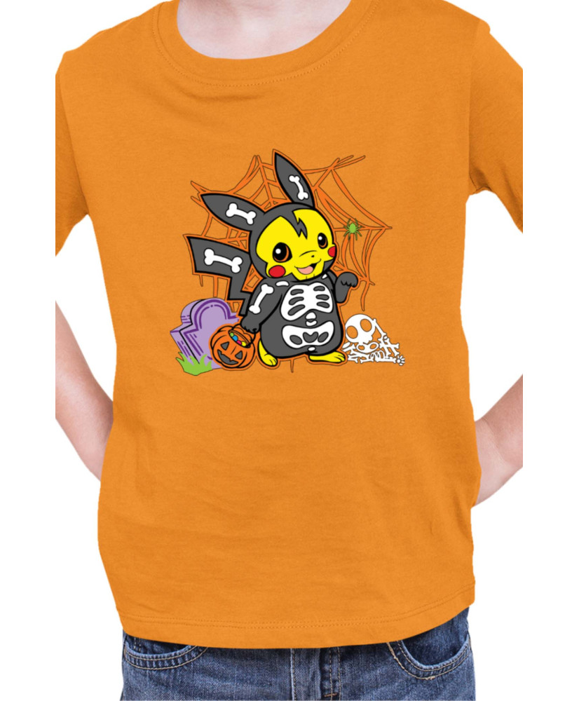 Детска Тениска Japan Manga Anime Comics Pokemon Pikachu Halloween 01 Детска Тениска Japan Manga Anime Comics Pokemon Pikachu Halloween 01
