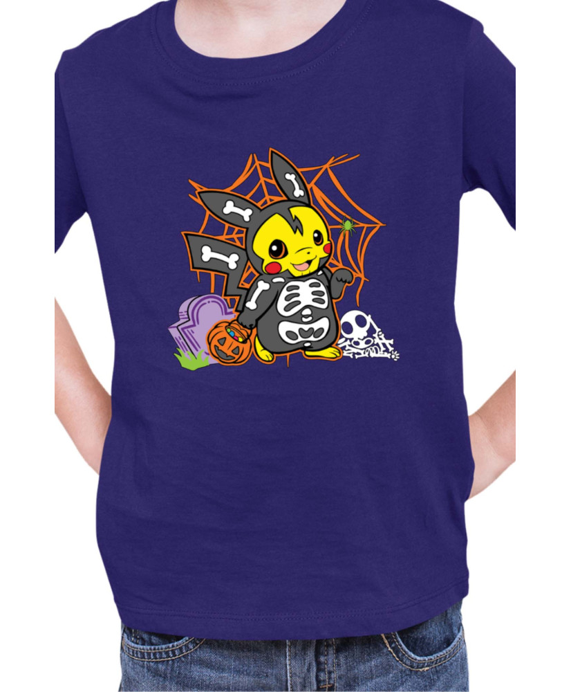 Детска Тениска Japan Manga Anime Comics Pokemon Pikachu Halloween 01 Детска Тениска Japan Manga Anime Comics Pokemon Pikachu Halloween 01