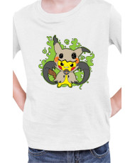 Детска Тениска Japan Manga Anime Comics Pokemon Pikachu Halloween 03