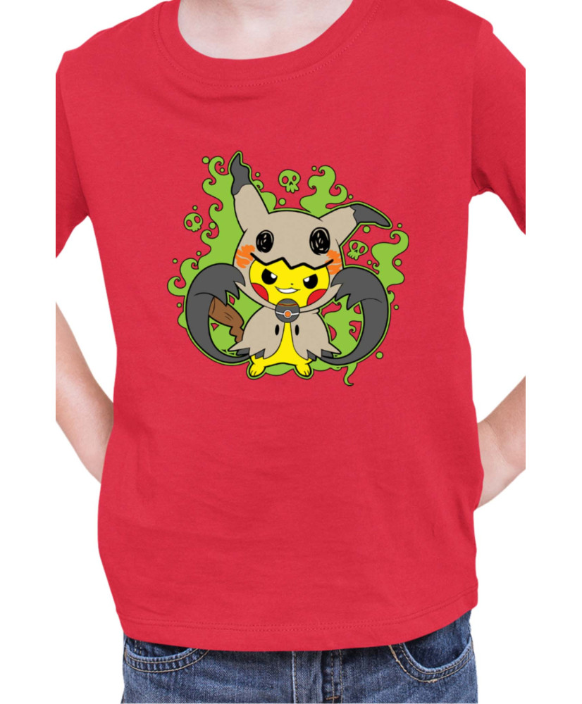 Детска Тениска Japan Manga Anime Comics Pokemon Pikachu Halloween 03