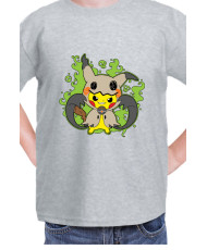 Детска Тениска Japan Manga Anime Comics Pokemon Pikachu Halloween 03