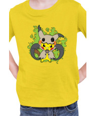 Детска Тениска Japan Manga Anime Comics Pokemon Pikachu Halloween 03