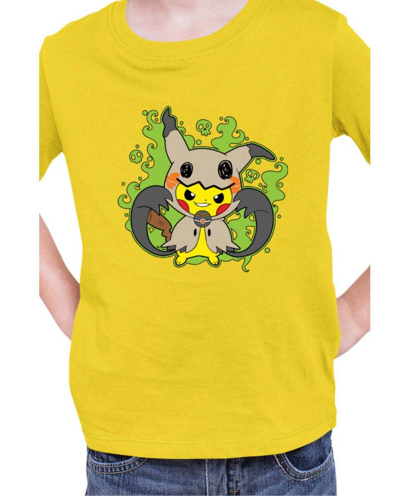 Детска Тениска Japan Manga Anime Comics Pokemon Pikachu Halloween 03