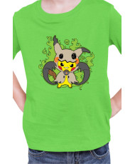 Детска Тениска Japan Manga Anime Comics Pokemon Pikachu Halloween 03