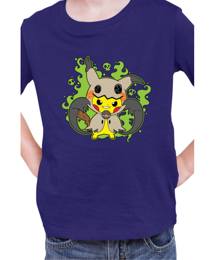 Детска Тениска Japan Manga Anime Comics Pokemon Pikachu Halloween 03