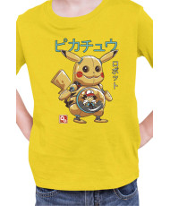 Детска Тениска Japan Manga Anime Comics Pokemon Pikachu Robot