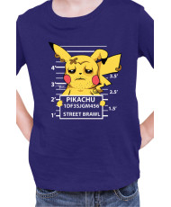 Детска Тениска Japan Manga Anime Comics Pokemon Pikachu Wanted
