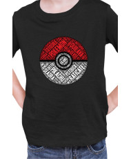 Детска Тениска Japan Manga Anime Comics Pokemon Pokeball