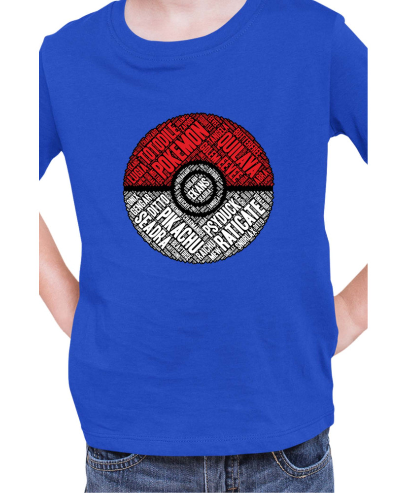 Детска Тениска Japan Manga Anime Comics Pokemon Pokeball Детска Тениска Japan Manga Anime Comics Pokemon Pokeball