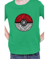 Детска Тениска Japan Manga Anime Comics Pokemon Pokeball