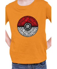 Детска Тениска Japan Manga Anime Comics Pokemon Pokeball