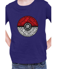 Детска Тениска Japan Manga Anime Comics Pokemon Pokeball