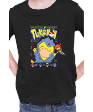 Детска Тениска Japan Manga Anime Comics Pokemon Psyduck