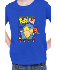 Детска Тениска Japan Manga Anime Comics Pokemon Psyduck