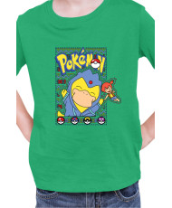 Детска Тениска Japan Manga Anime Comics Pokemon Psyduck