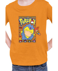 Детска Тениска Japan Manga Anime Comics Pokemon Psyduck