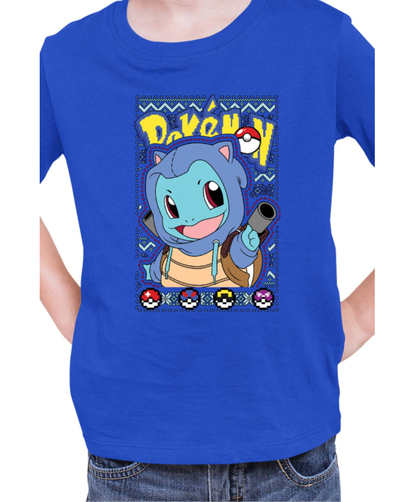 Детска Тениска Japan Manga Anime Comics Pokemon Squirtle 02
