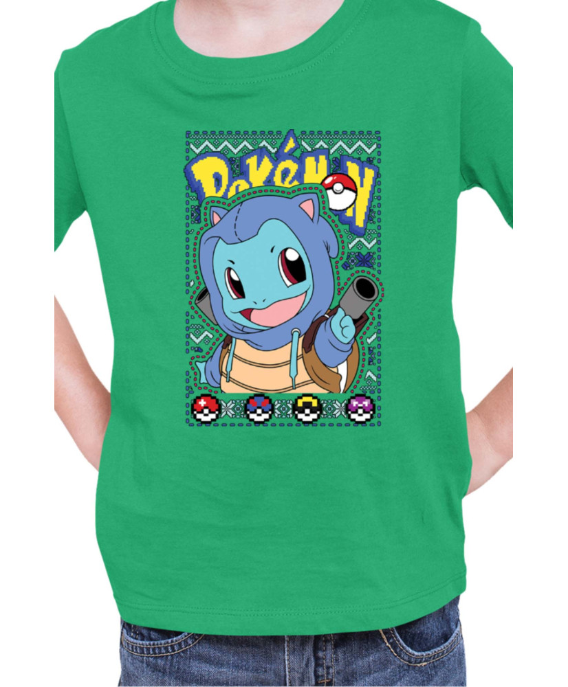 Детска Тениска Japan Manga Anime Comics Pokemon Squirtle 02