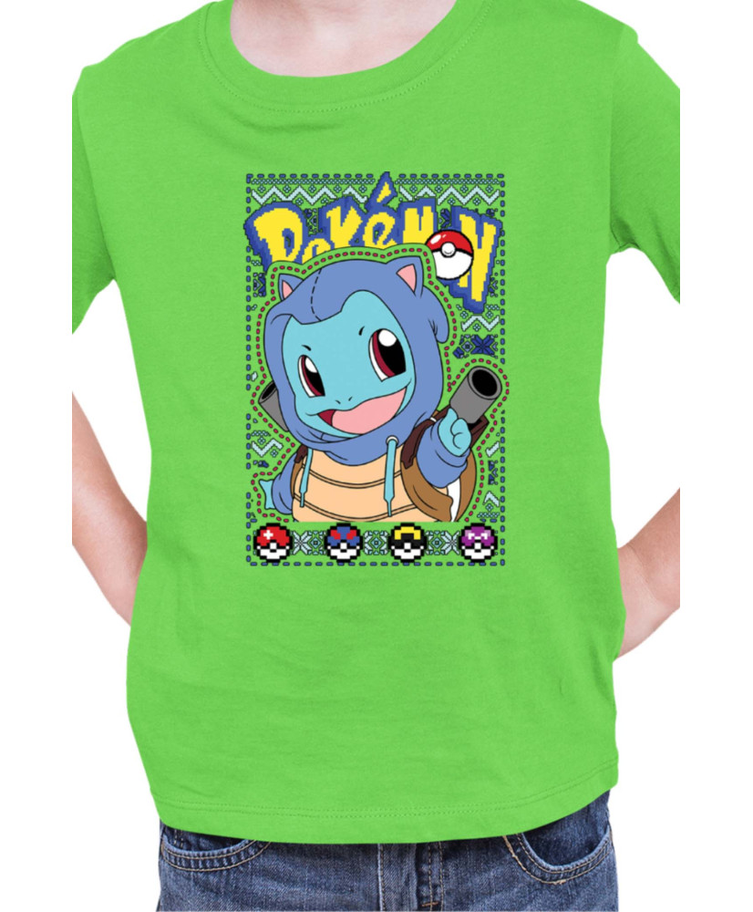 Детска Тениска Japan Manga Anime Comics Pokemon Squirtle 02