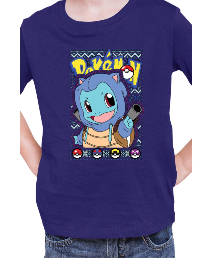 Детска Тениска Japan Manga Anime Comics Pokemon Squirtle 02