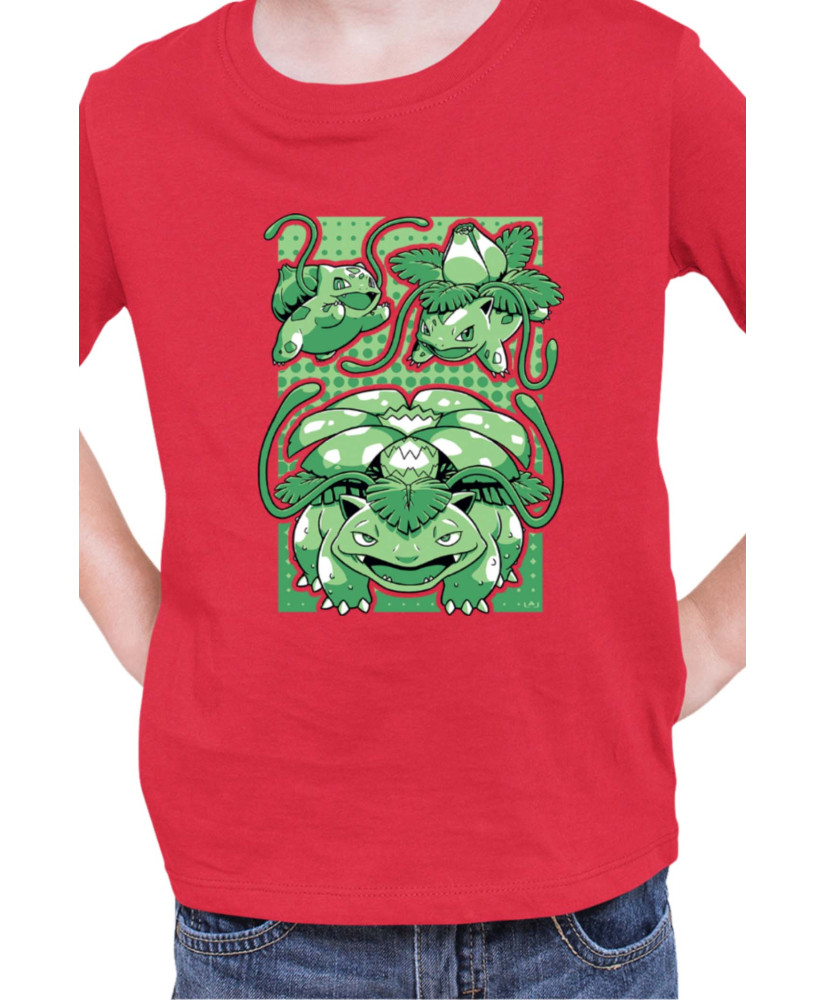 Детска Тениска Japan Manga Anime Comics Pokemon Valvasor