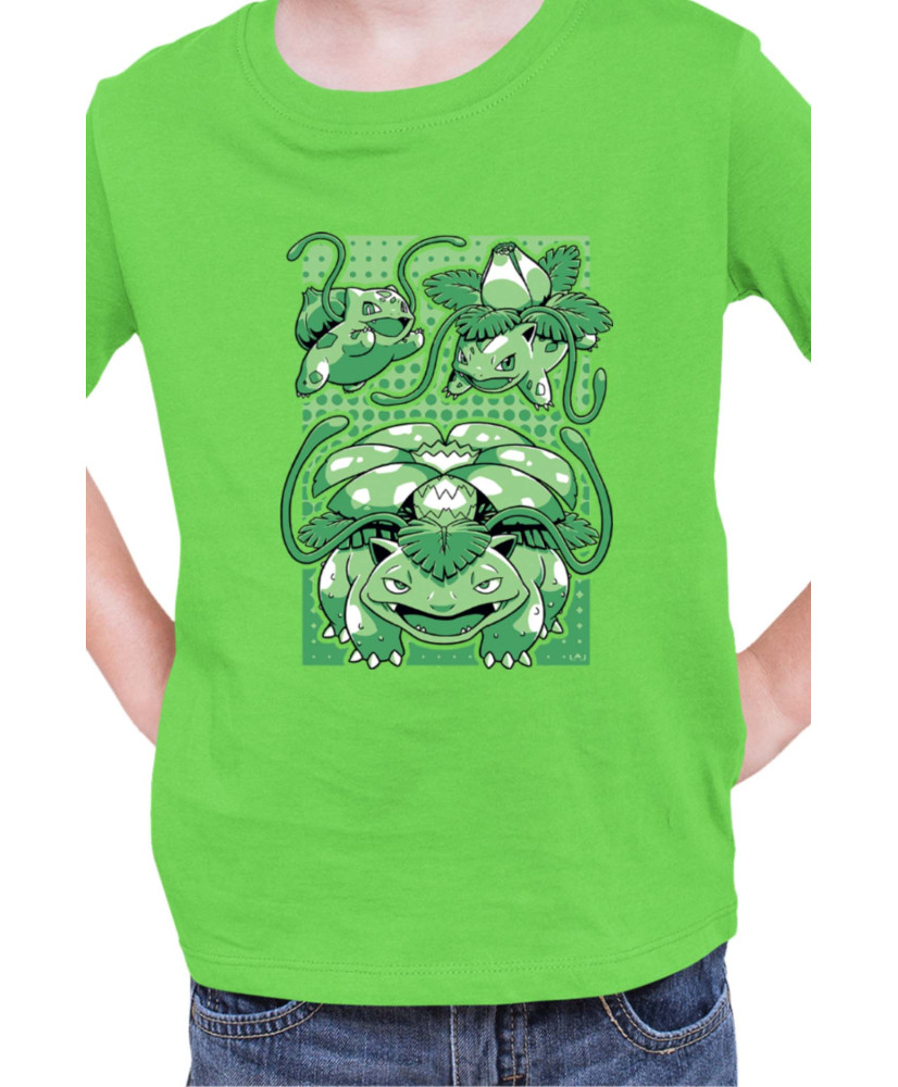Детска Тениска Japan Manga Anime Comics Pokemon Valvasor