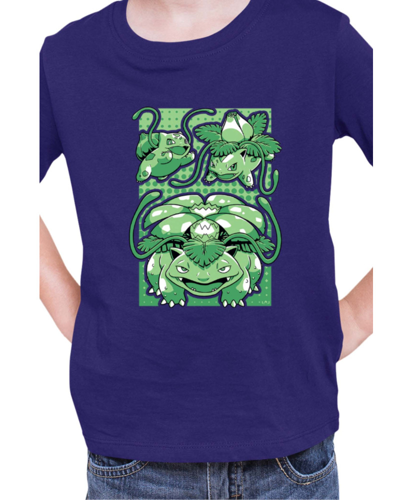 Детска Тениска Japan Manga Anime Comics Pokemon Valvasor