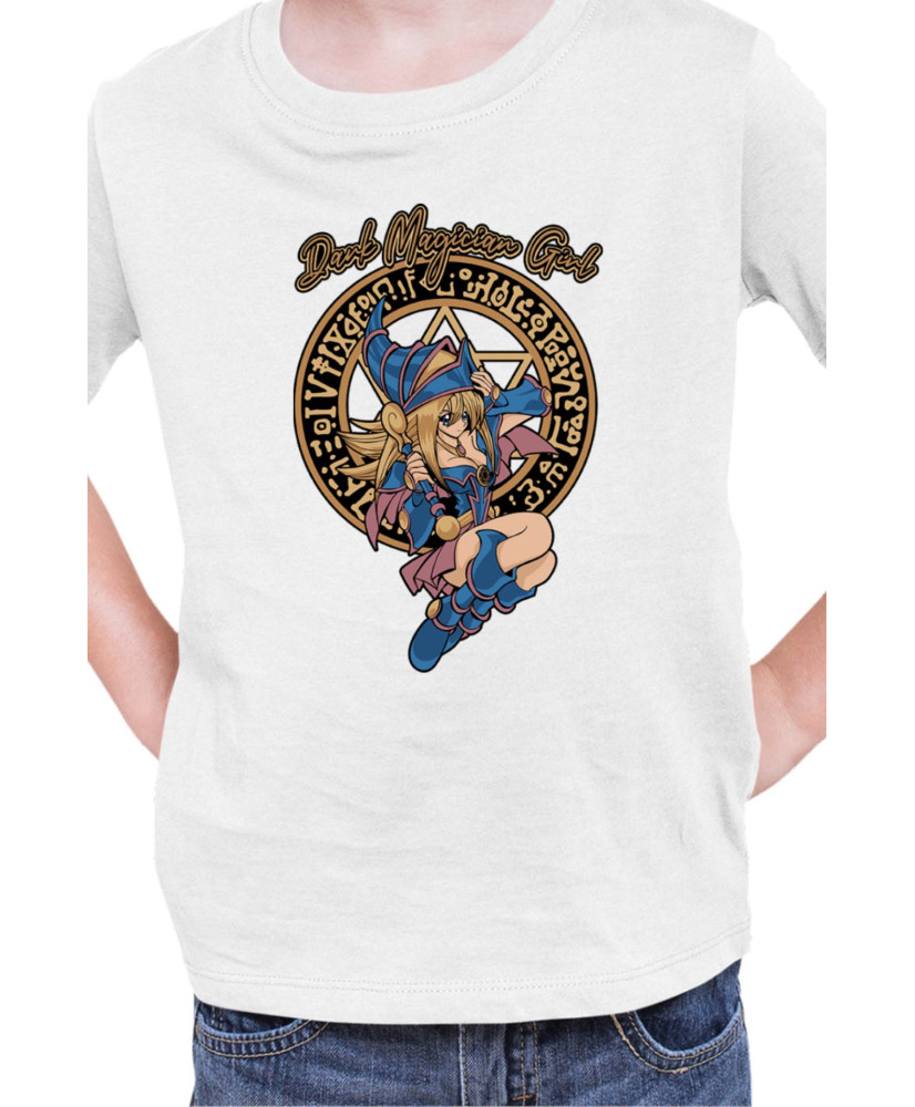Детска Тениска Japan Manga Anime Comics Yu Gi Oh Dark Magician Girl