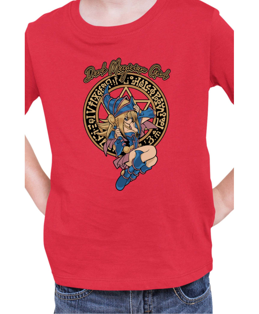 Детска Тениска Japan Manga Anime Comics Yu Gi Oh Dark Magician Girl