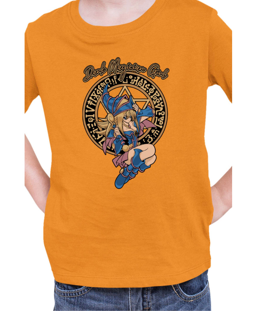 Детска Тениска Japan Manga Anime Comics Yu Gi Oh Dark Magician Girl