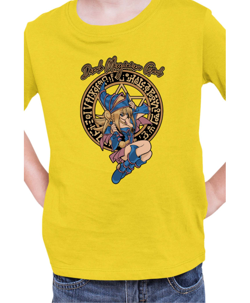 Детска Тениска Japan Manga Anime Comics Yu Gi Oh Dark Magician Girl